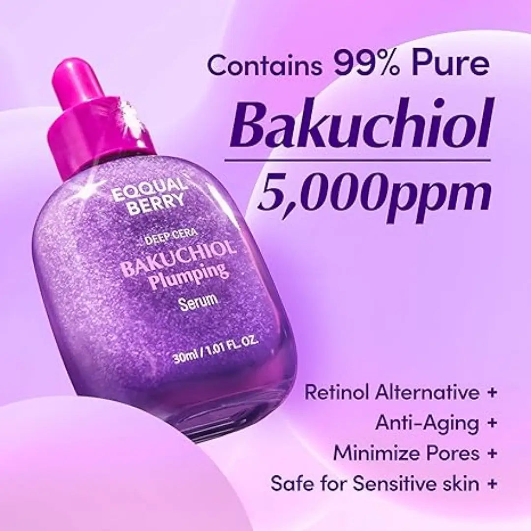 EQQUALBERRY Bakuchiol Plumping Serum (30ml)