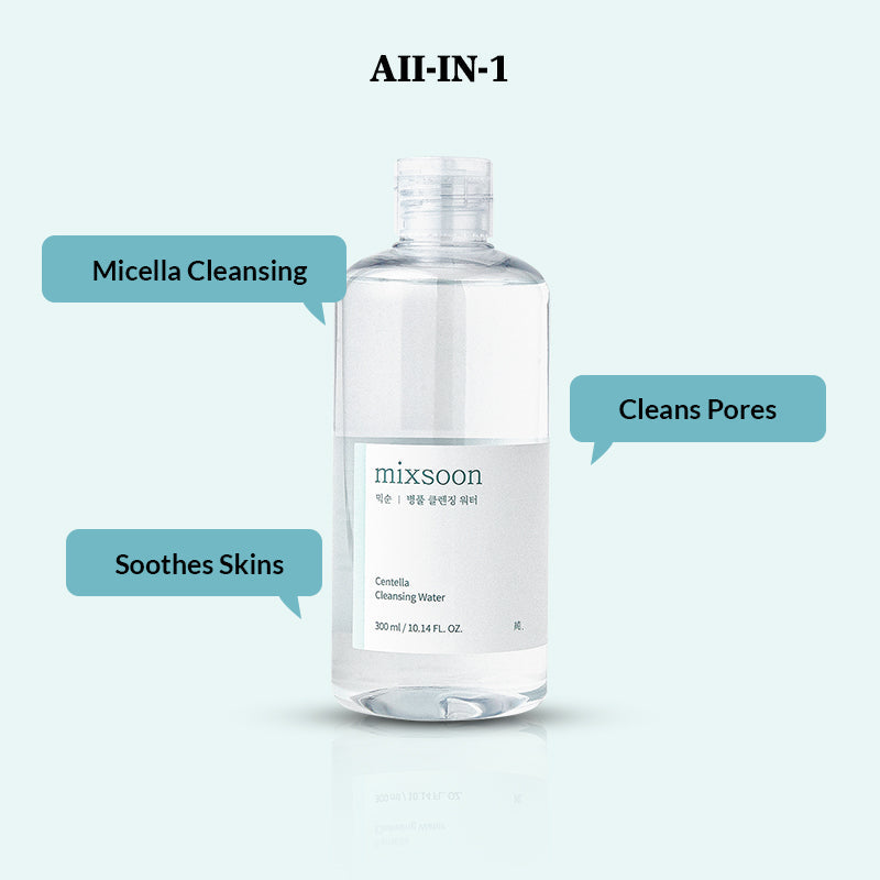 Mixsoon Centella Cleansing Water (300ml)
