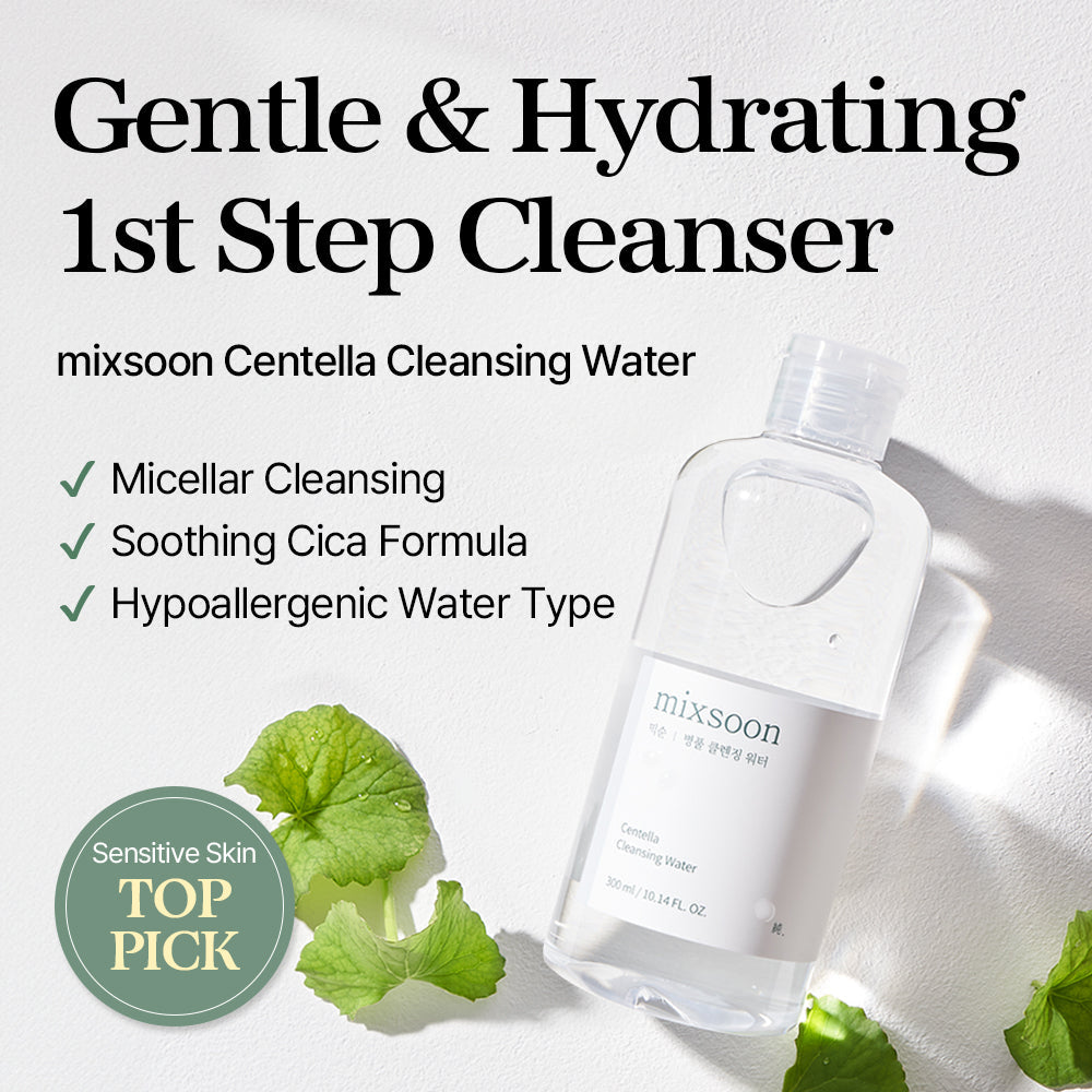 Mixsoon Centella Cleansing Water (300ml)