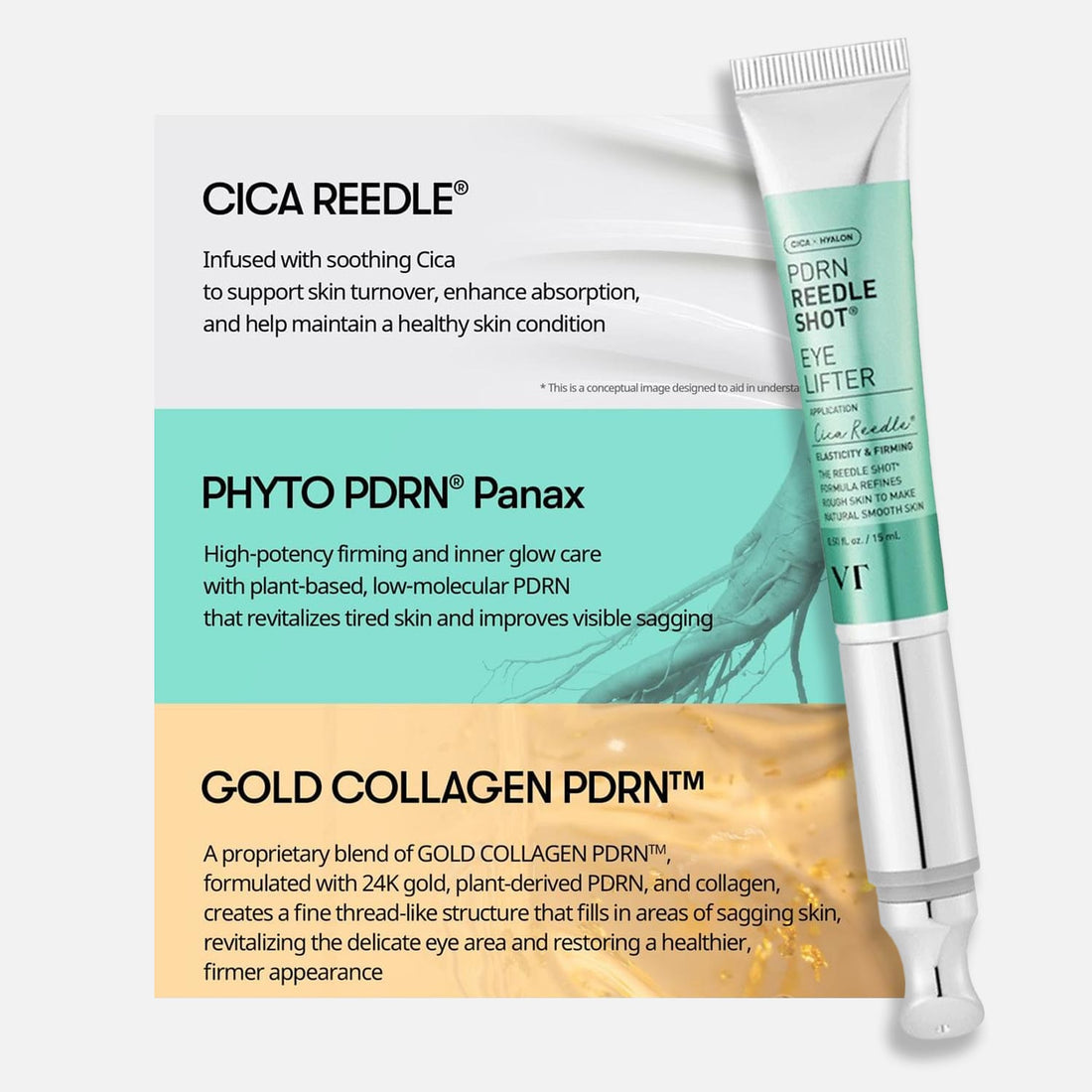 VT PDRN Reedle Shot Eye Lifter (15ml)