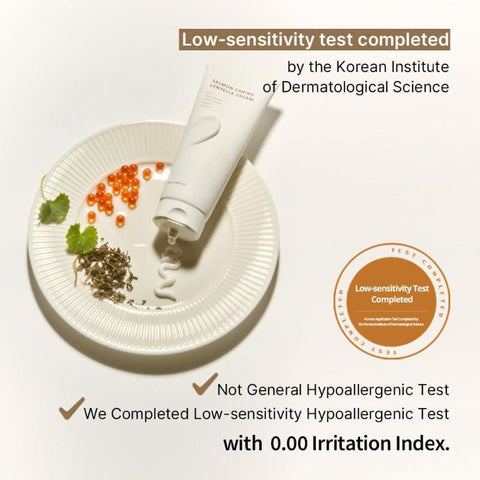 HEVEBLUE Salmon Caring Centella Cream (100ml)