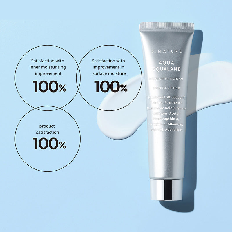 S.NATURE Aqua Squalane Moisturizing Cream (60ml)