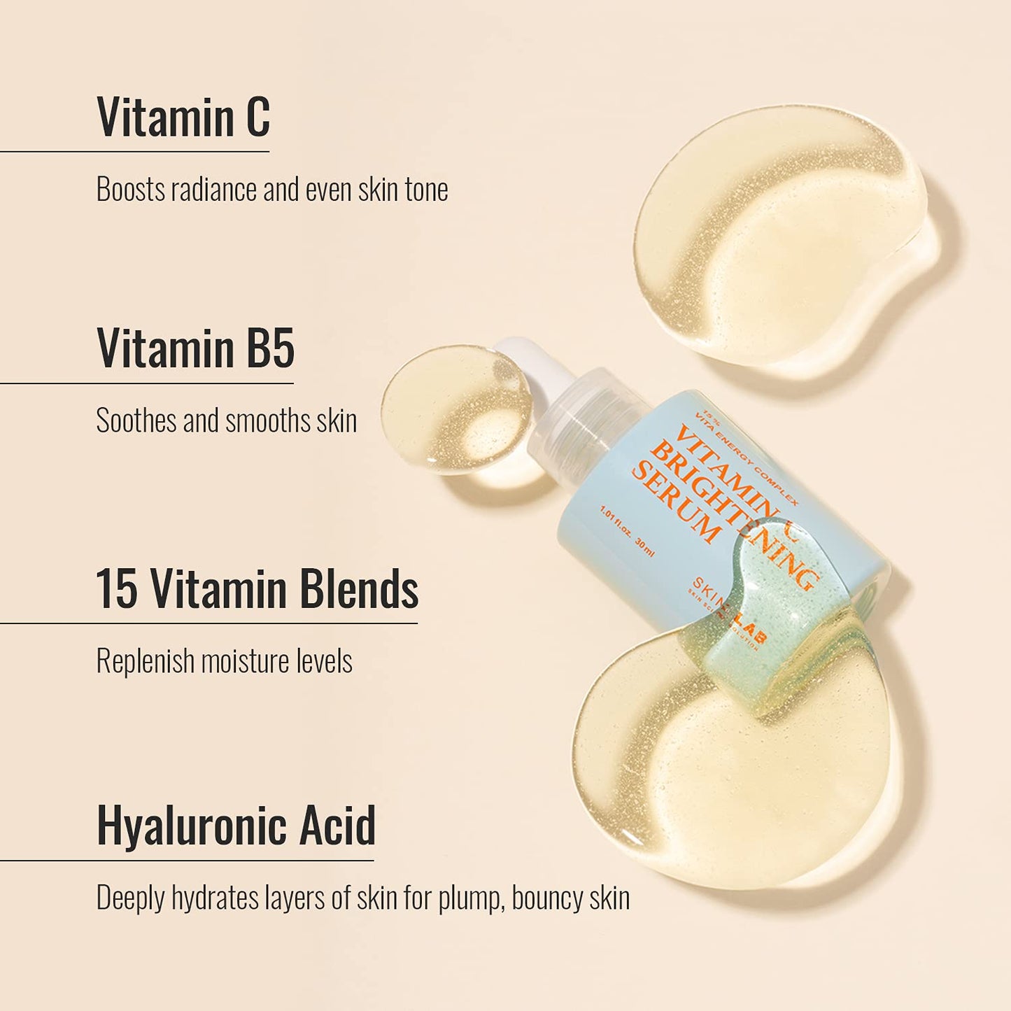 Skin&Lab Vitamin C Brightening Serum (30ml)