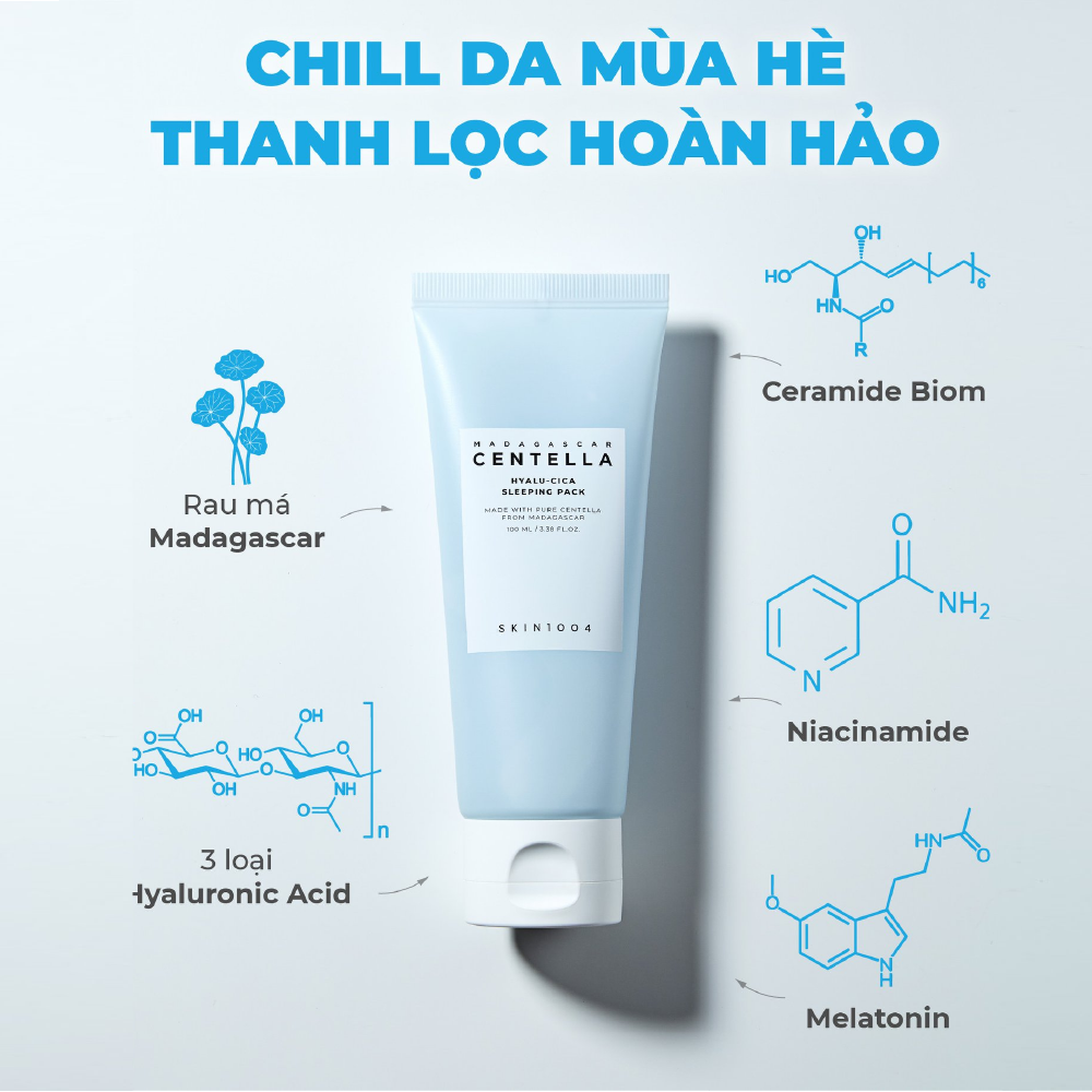 SKIN1004 Madagascar Centella Hyalu-Cica Sleeping Pack (100ml)