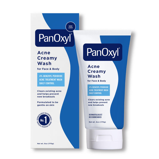 PanOxyl Acne Creamy Wash Benzoyl Peroxide 4% Daily Control (170 g)