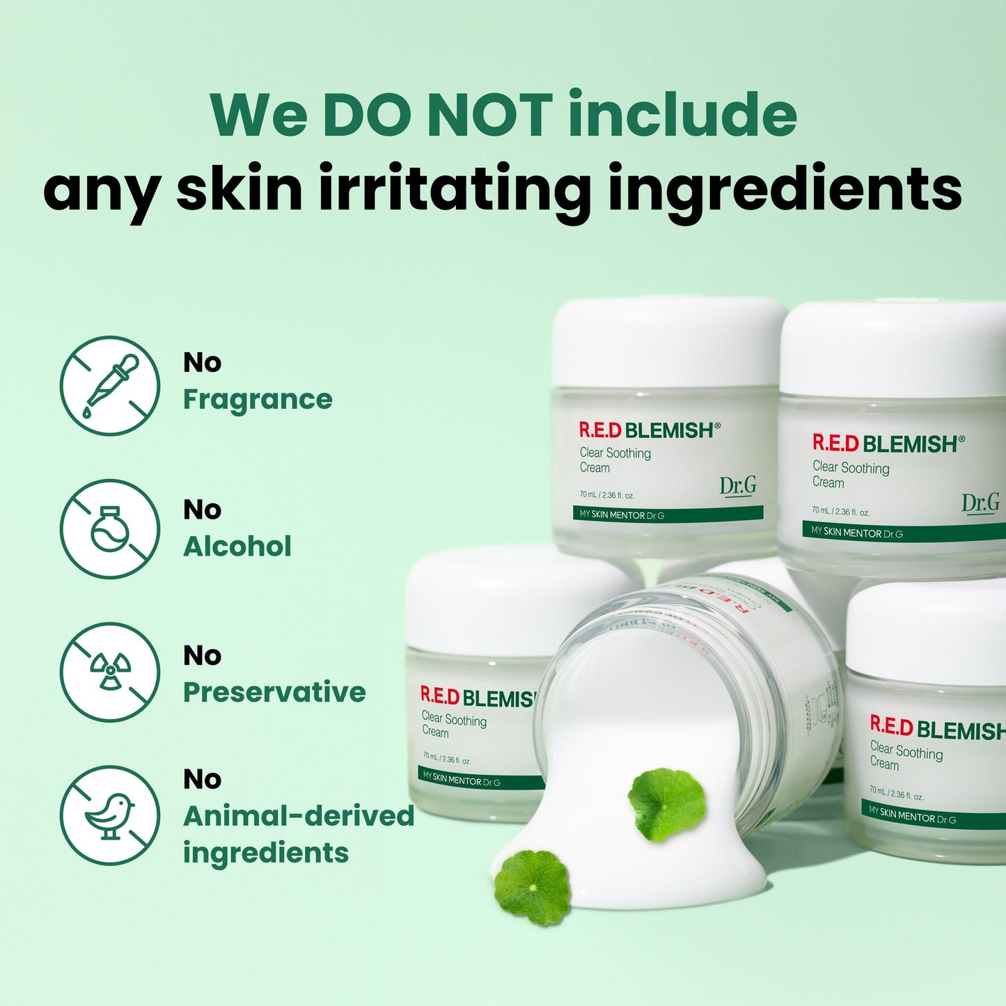 Dr.G R.E.D Blemish Clear Soothing Cream (70ml)