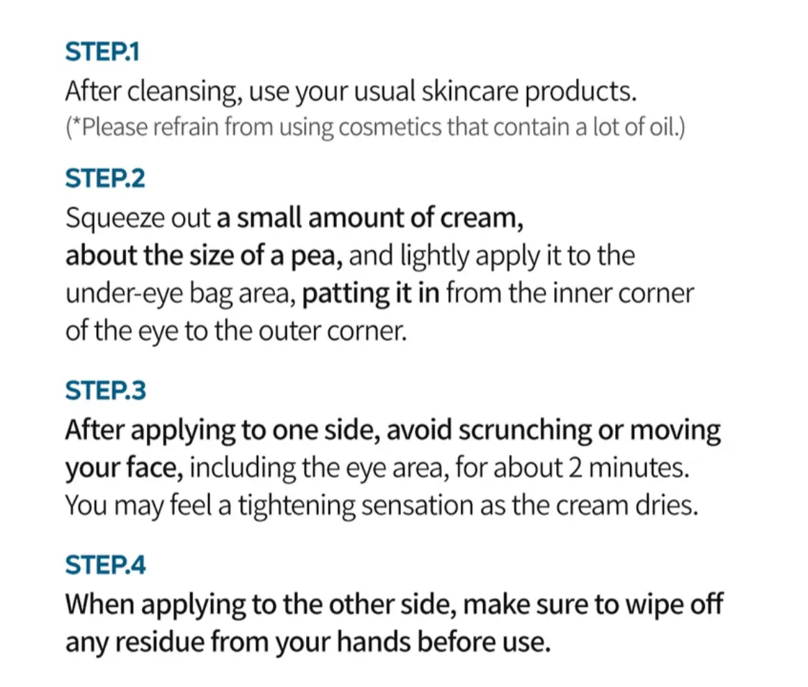 Dr.Melaxin Eyephalt Eyecream for Eyebags (10ml)