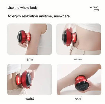 Electric Cupping Set, Smart Dynamic Cupping Machine Cupping Device Cellulite Massager 4in 1