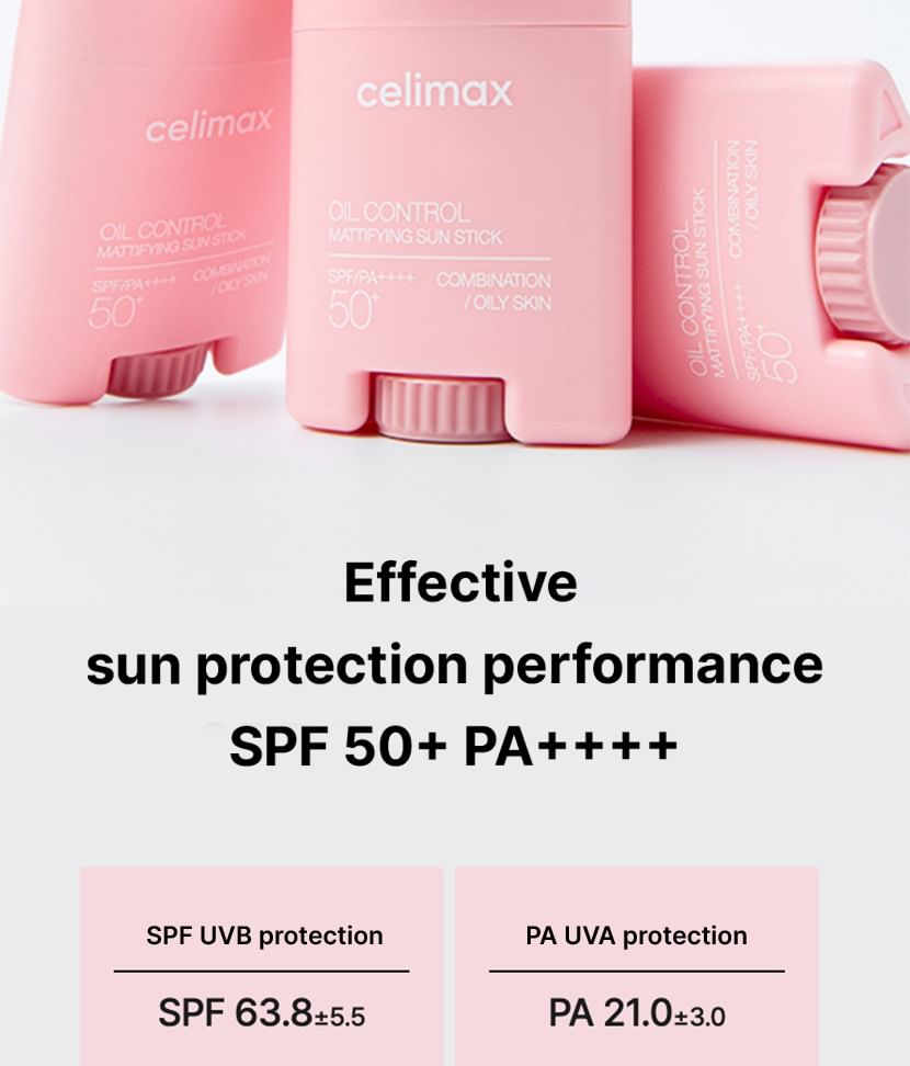 celimax Oil Control Mattifying Sun Stick (19g)