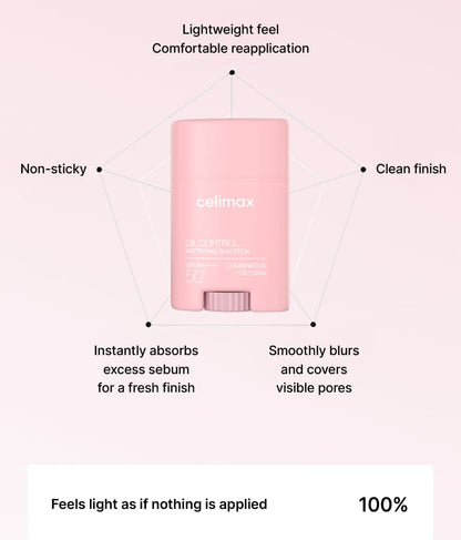 celimax Oil Control Mattifying Sun Stick (19g)