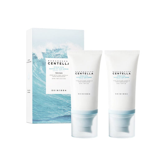 SKIN1004 Madagascar Centella Hyalu-Cica Water-Fit Sun Serum SPF50+ PA+++(2*50ml)