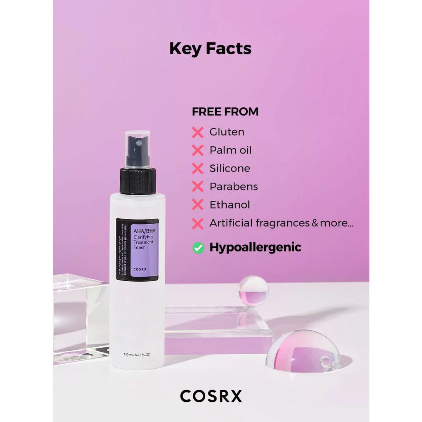 CosRX AHA/BHA 7 Clarifying Treatment Toner (150ml)