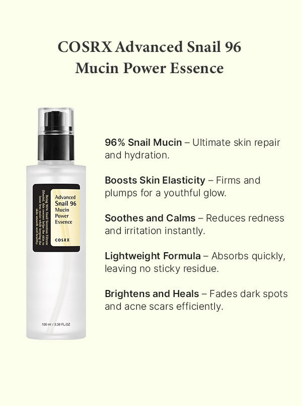 CosRX Advanced Snail 96 Mucin Power Essence (100ml)