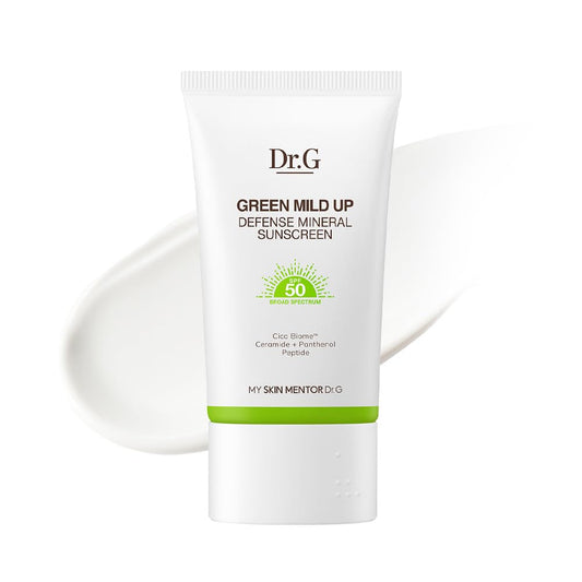Dr.G Green Mild Up DefenseMineral Sunscreen (50ml)