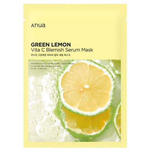 Anua Green Lemon Vita C Blemish Serum Mask (1ea)