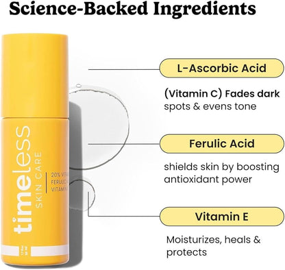 Timeless 20% Vitamin C + E Ferulic Acid (30ml)