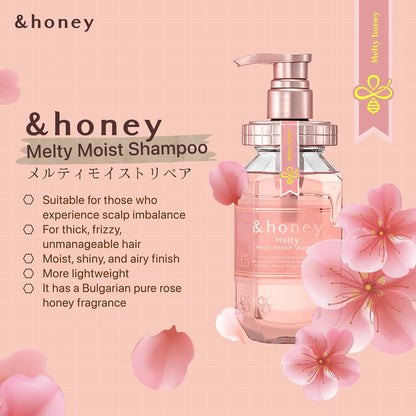 Vicrea &honey Melty Moist Shampoo (440ml)