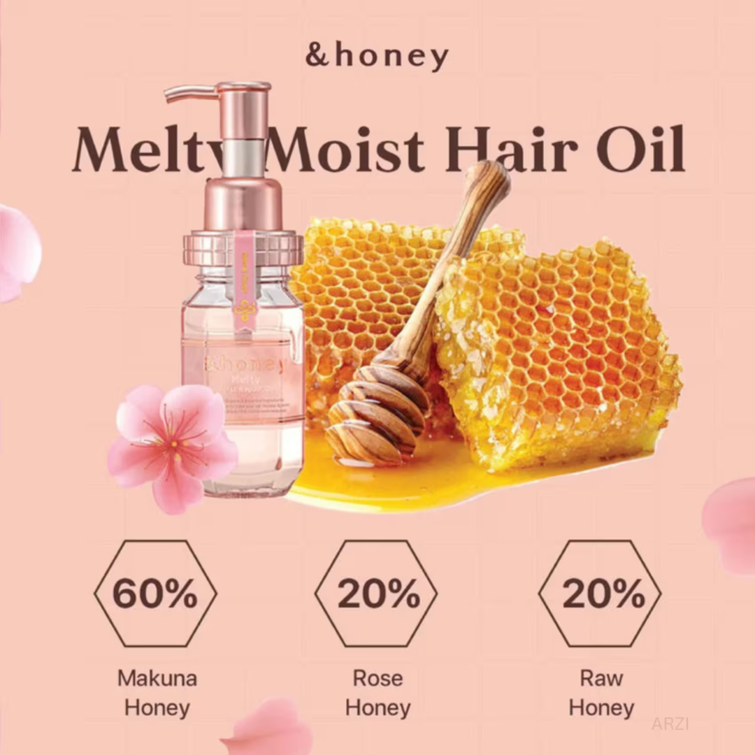 Vicrea &honey Melty Moist Hair oil\Serum (100ml)
