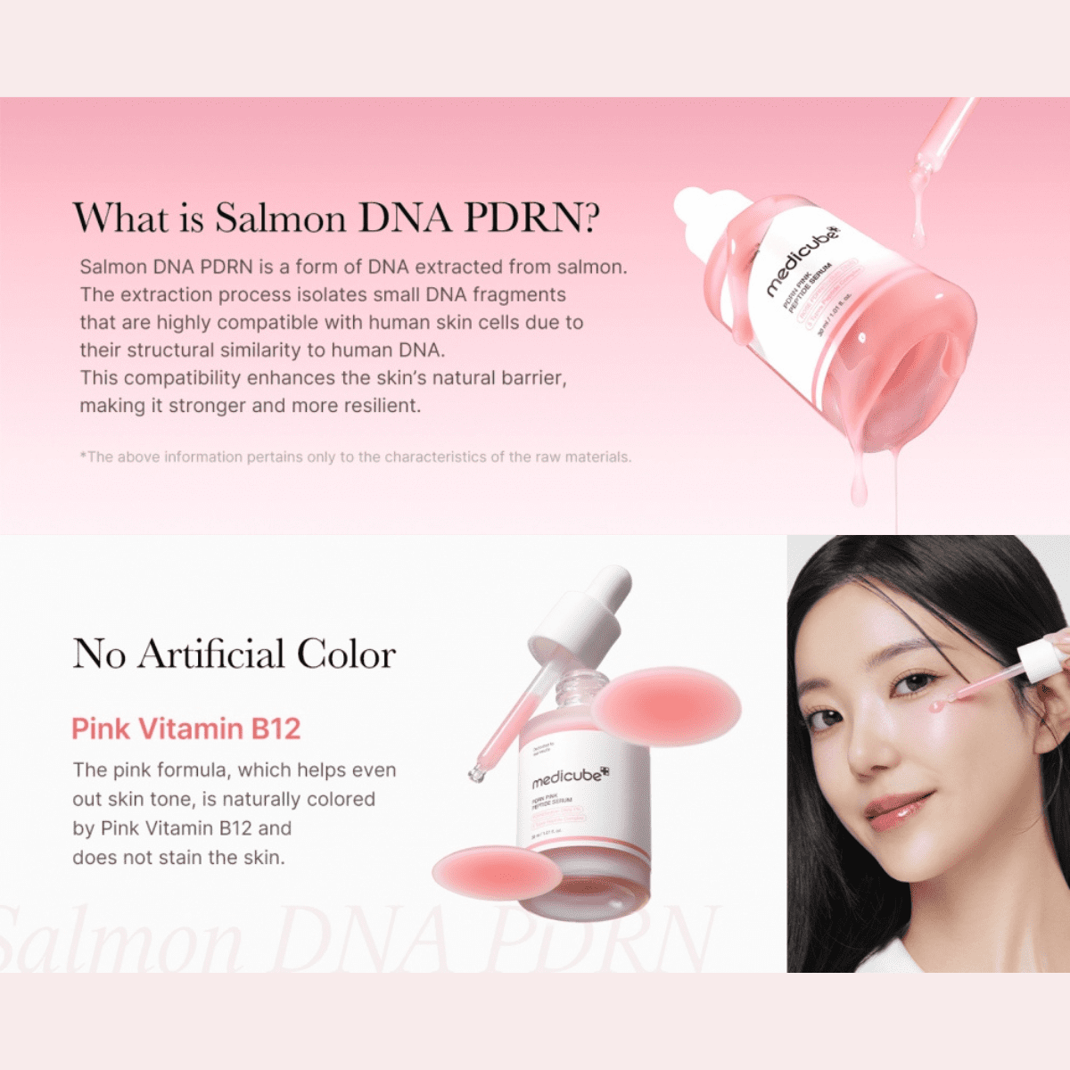 MEDICUBE Collagen PDRN Pink Peptide Serum (30ml)