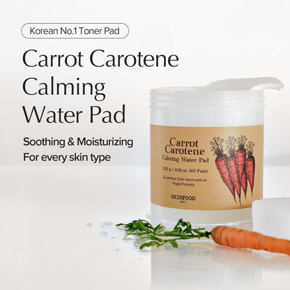 Skinfood Carrot Carotene Calming Water Pad (60ea)