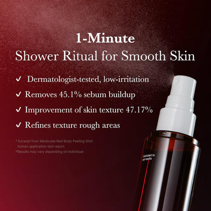 MEDICUBE Red Acne Body Peeling Shot 2.0 (110g)