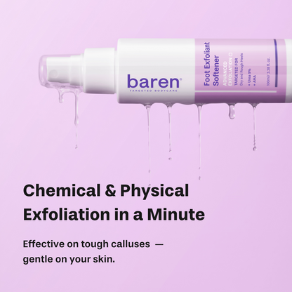 Baren Foot Exfoliant Softener (100ml)