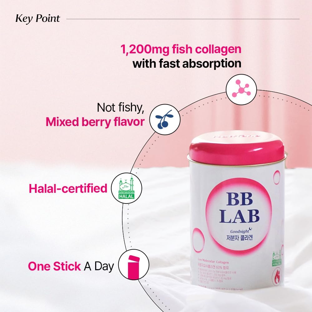 BB LAB Halal Certified Good Night Collagen (30stick)
