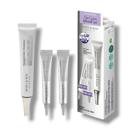 Mary&May Tranexamic Acid + Glutathione Eye Cream Triple (30ml*1 + 12ml*2)