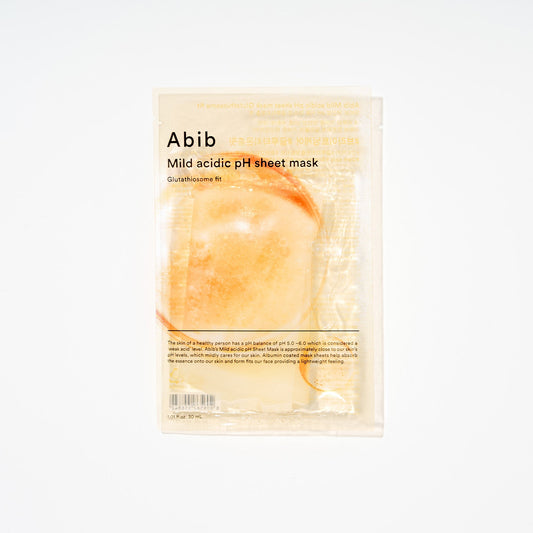 Abib Mild Acidic PH Sheet Mask Glutathiosome Fit (1ea)