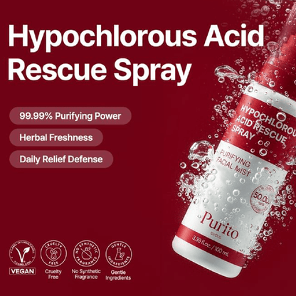 Purito Hypochlorous Acid
Rescue Spray (100ml)