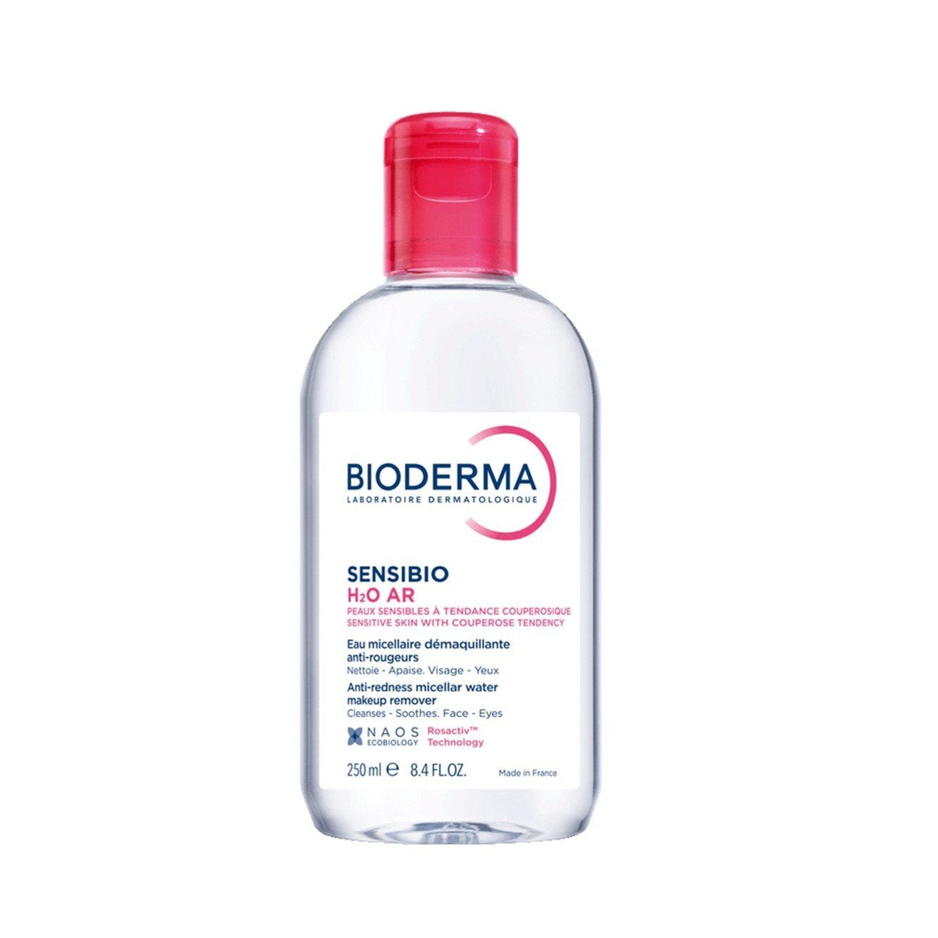 BIODERMA Sensibio H2O Micellar Water Makeup Remover for Sensitive Skin (250ml)