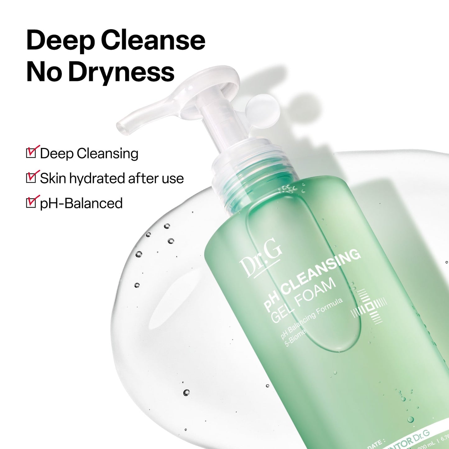 Dr.G pH Cleansing Gel Foam (200ml)